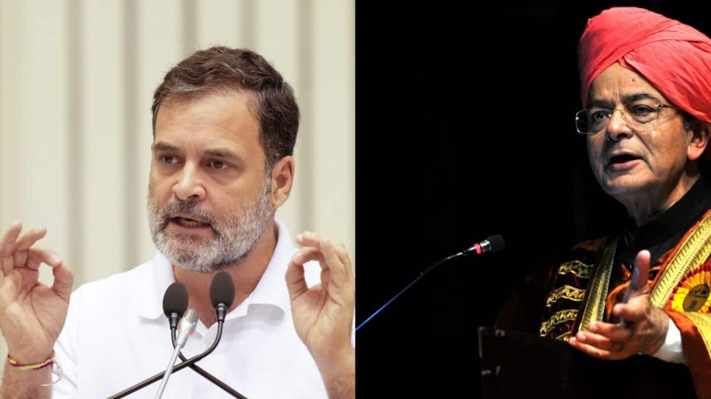 Rahul claims late Jaitley threatened him over farm laws Rahul claims late Jaitley threatened him over farm laws