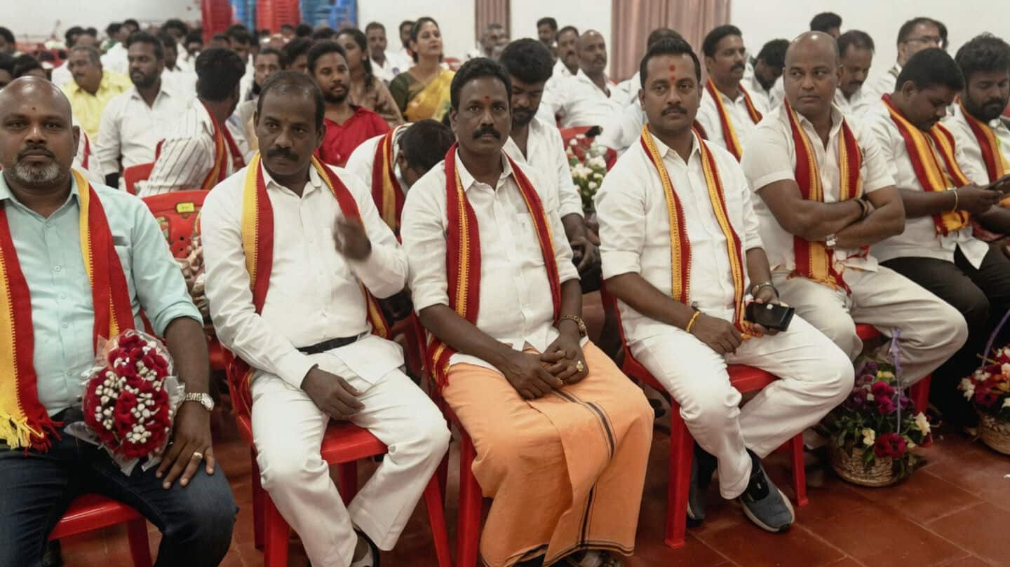 Over 300 AIADMK members join Vijay-led TVK in Chennai