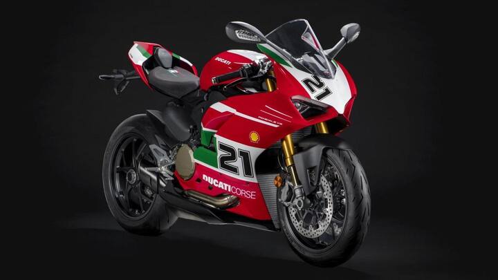 Ducati unveils limited-edition Panigale V2 Bayliss motorbike