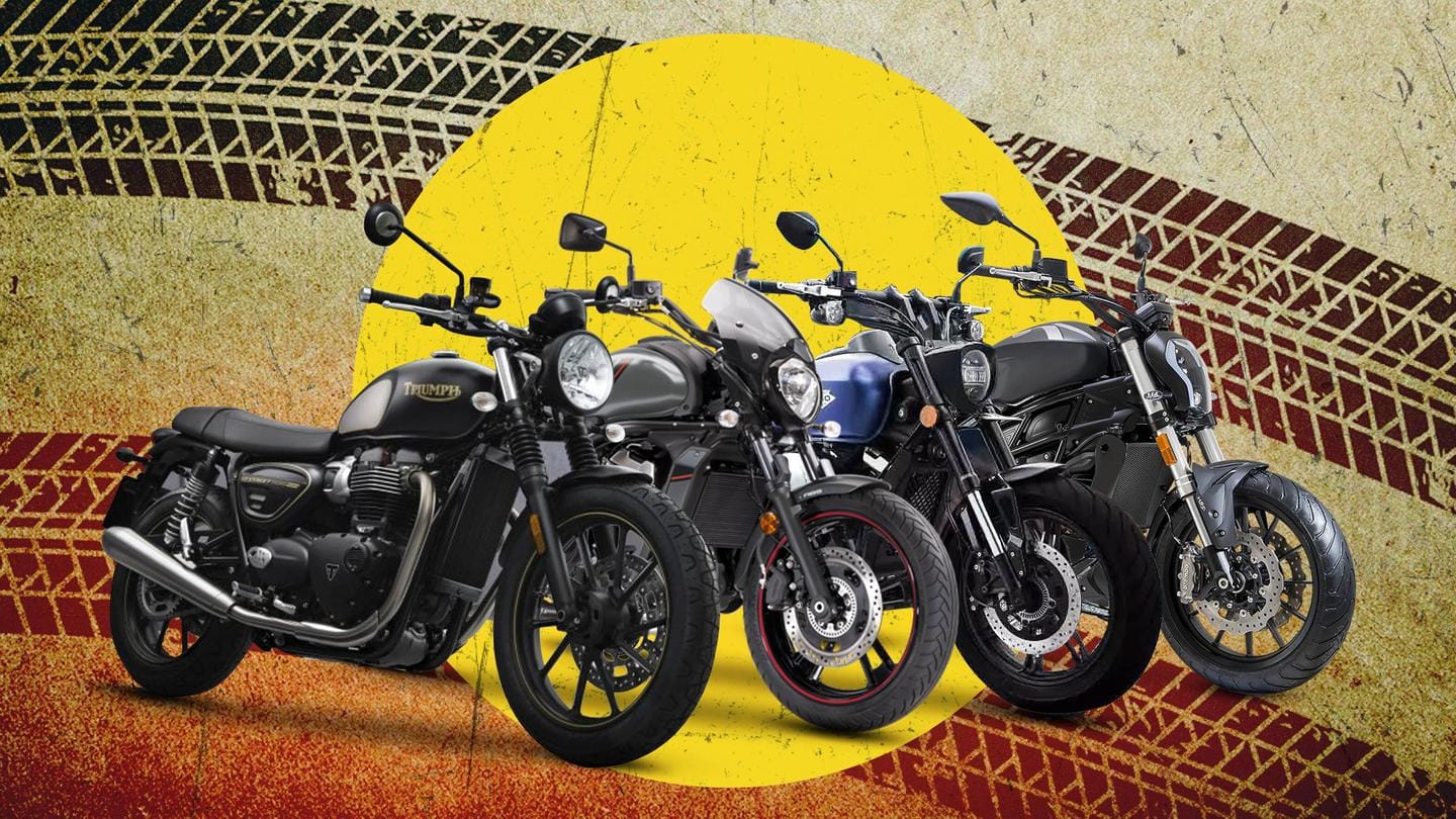 Top 4 cruiser motorcycles under Rs. 9 lakh in India