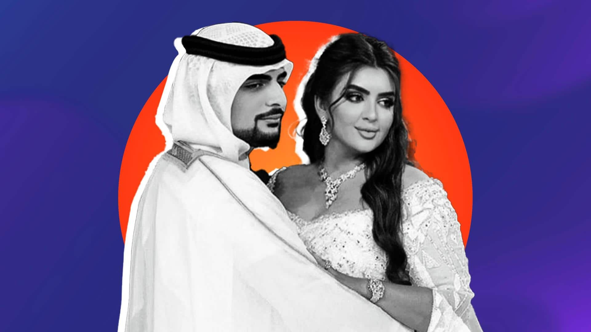 $50M wedding to Instagram-divorce: What happened to Dubai's royal couple 