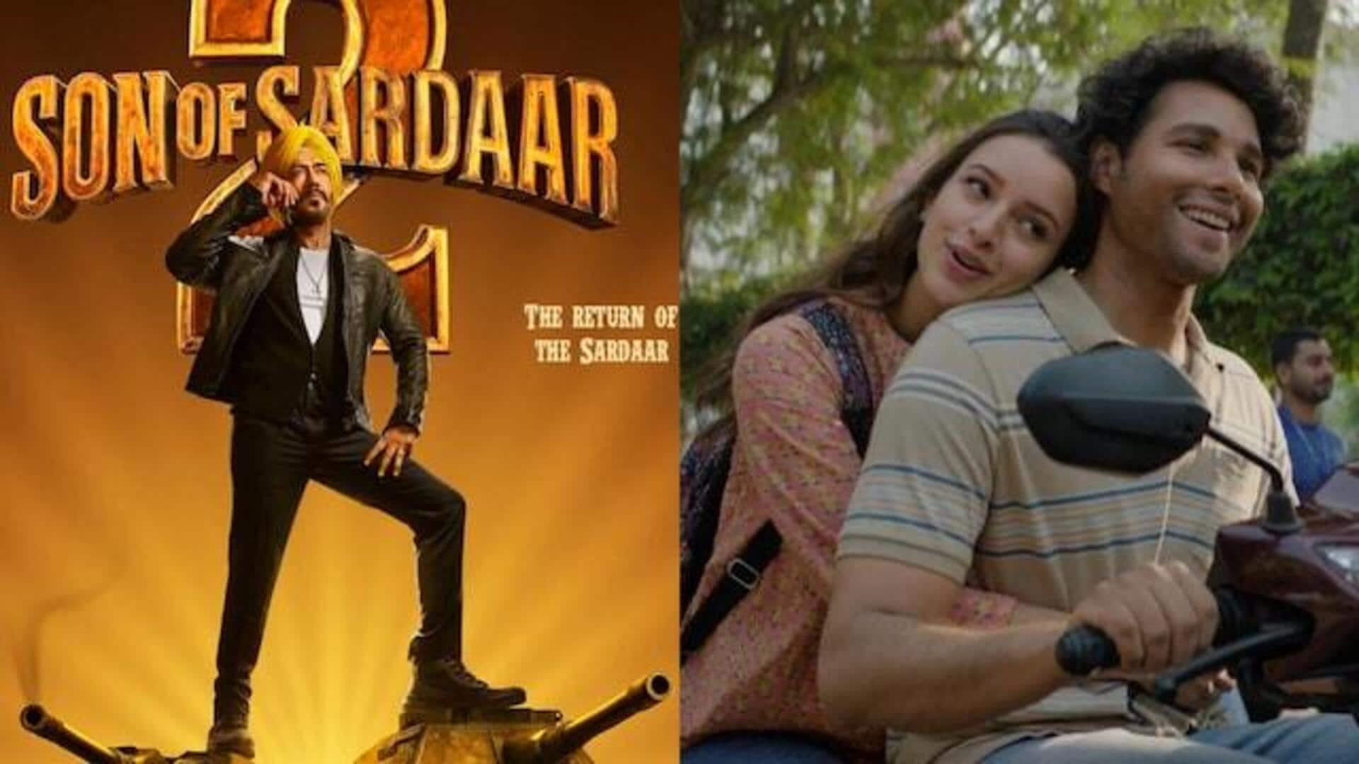 'Dhadak 2,' 'Son of Sardaar 2': Movies releasing this week 'Dhadak 2,' 'Son of Sardaar 2': Movies releasing this week