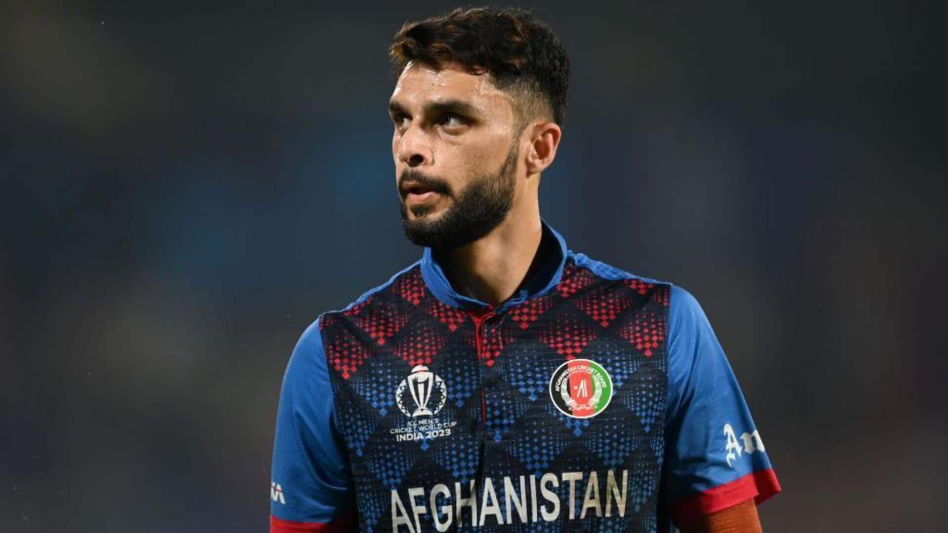 Asia Cup: Afghanistan's Naveen-ul-Haq ruled out with shoulder injury Asia Cup: Afghanistan's Naveen-ul-Haq ruled out with shoulder injury