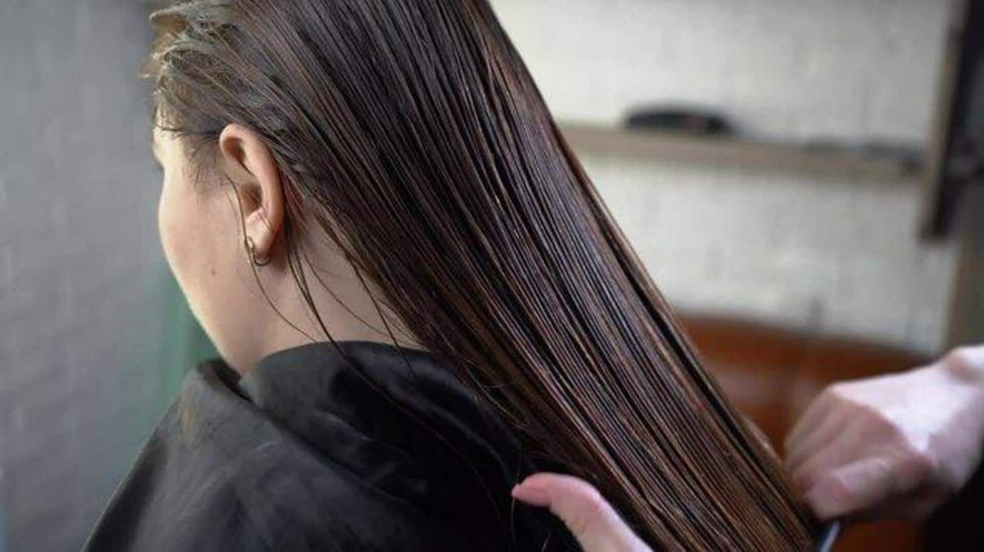 How to achieve the wet look hairstyle