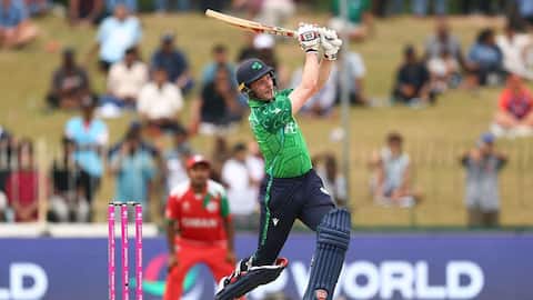 Lorcan Tucker's 94* powers Ireland to second-highest T20 WC total