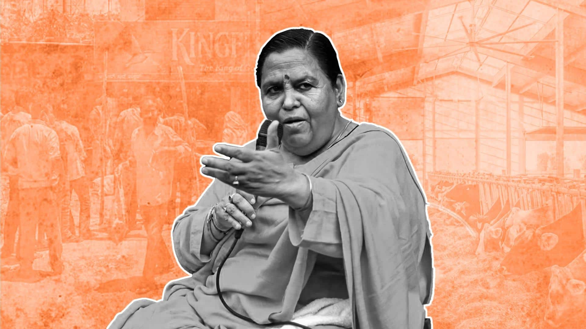 Will turn liquor shops into cow sheds: BJP's Uma Bharti