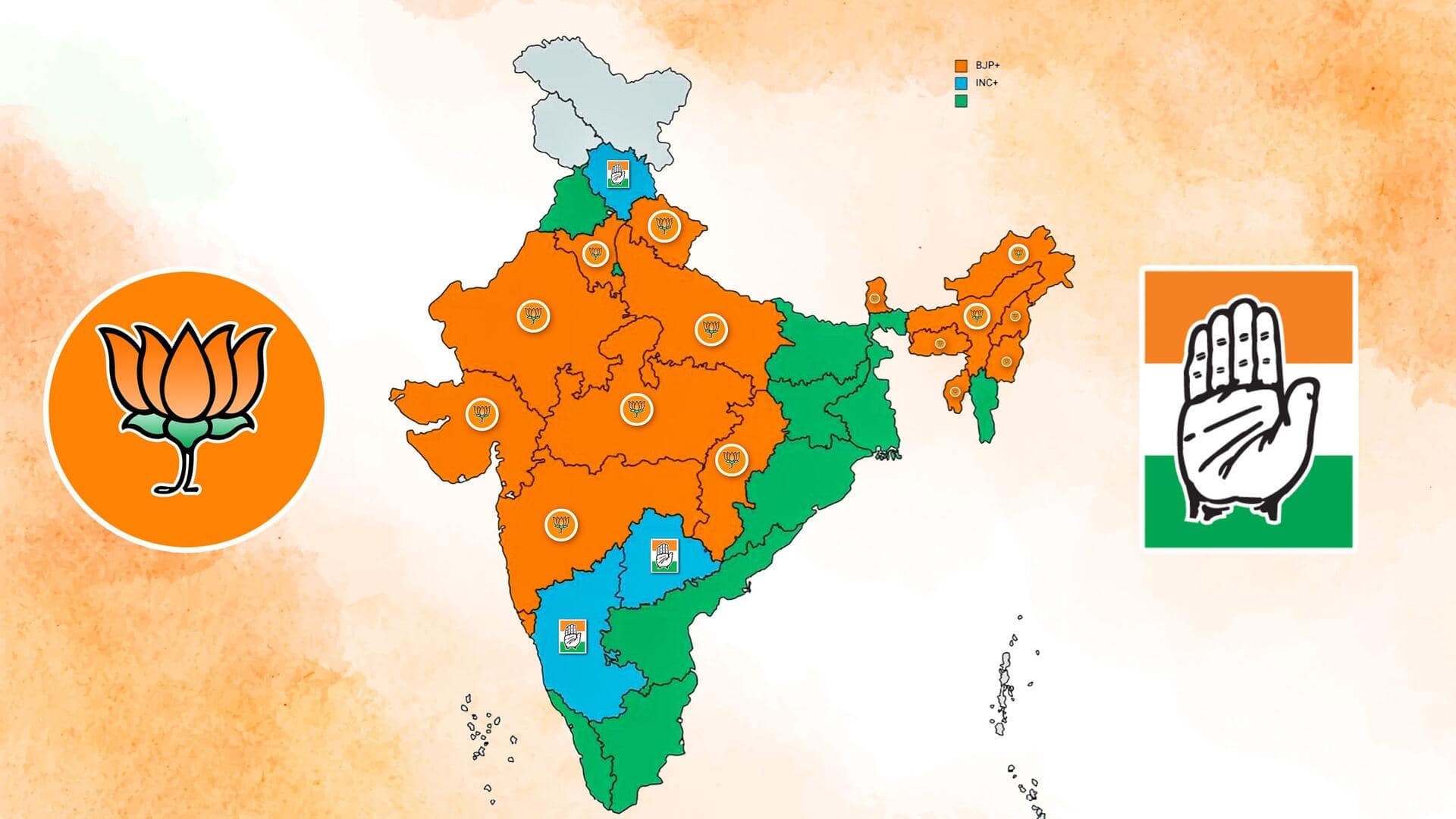 What's the north-south controversy following BJP's win in assembly elections
