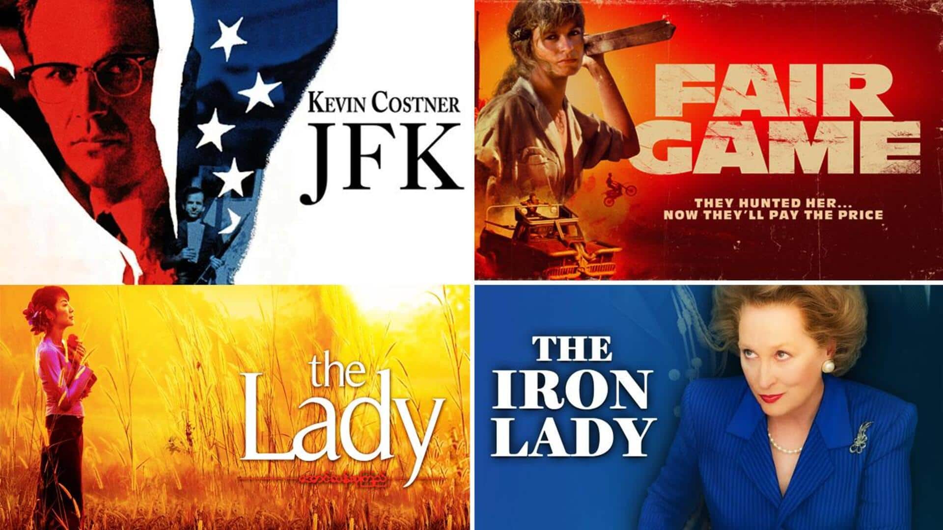 'JFK' to 'The Lady': Best Hollywood movies on political leaders