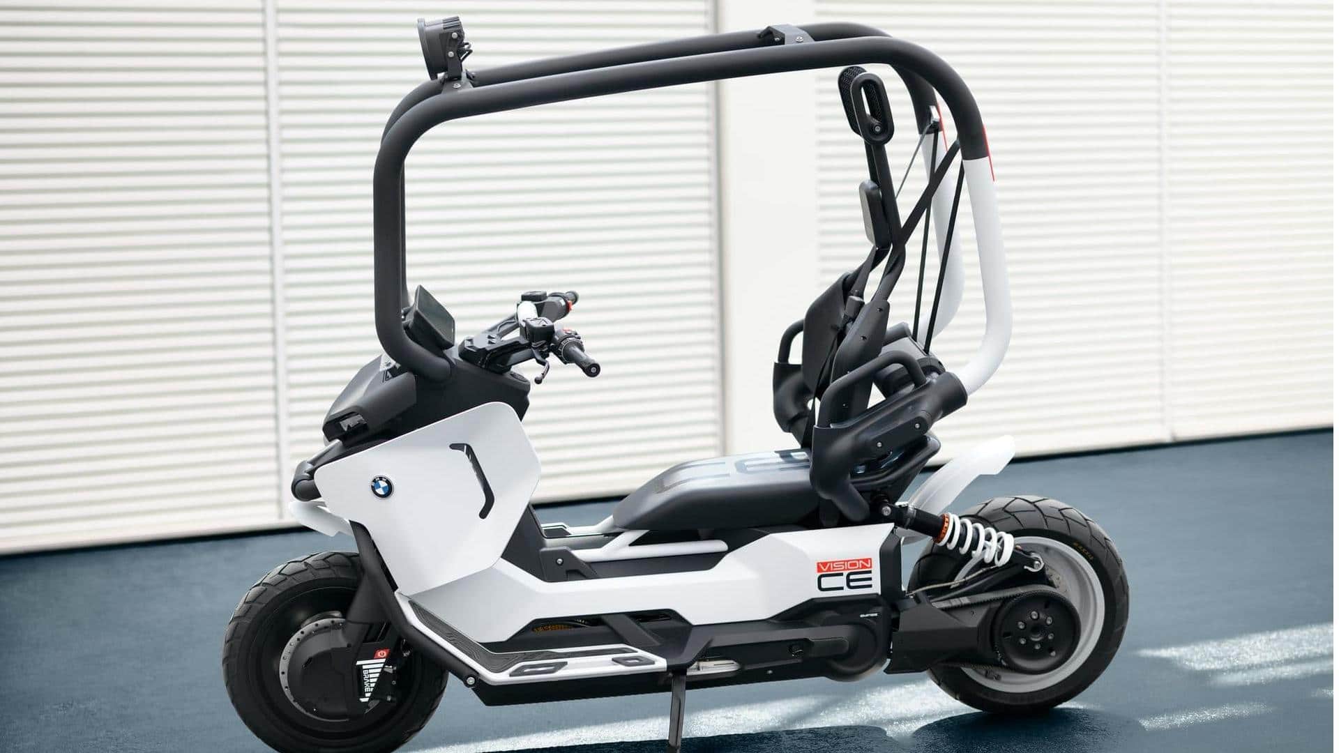 You don't need helmets to ride this self-balancing BMW bike You don't need helmets to ride this self-balancing BMW bike