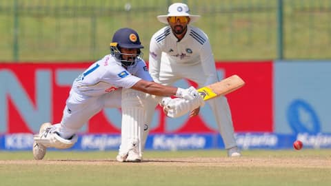 SL's Pasindu Sooriyabandara slams 80 in his second Test: Stats 