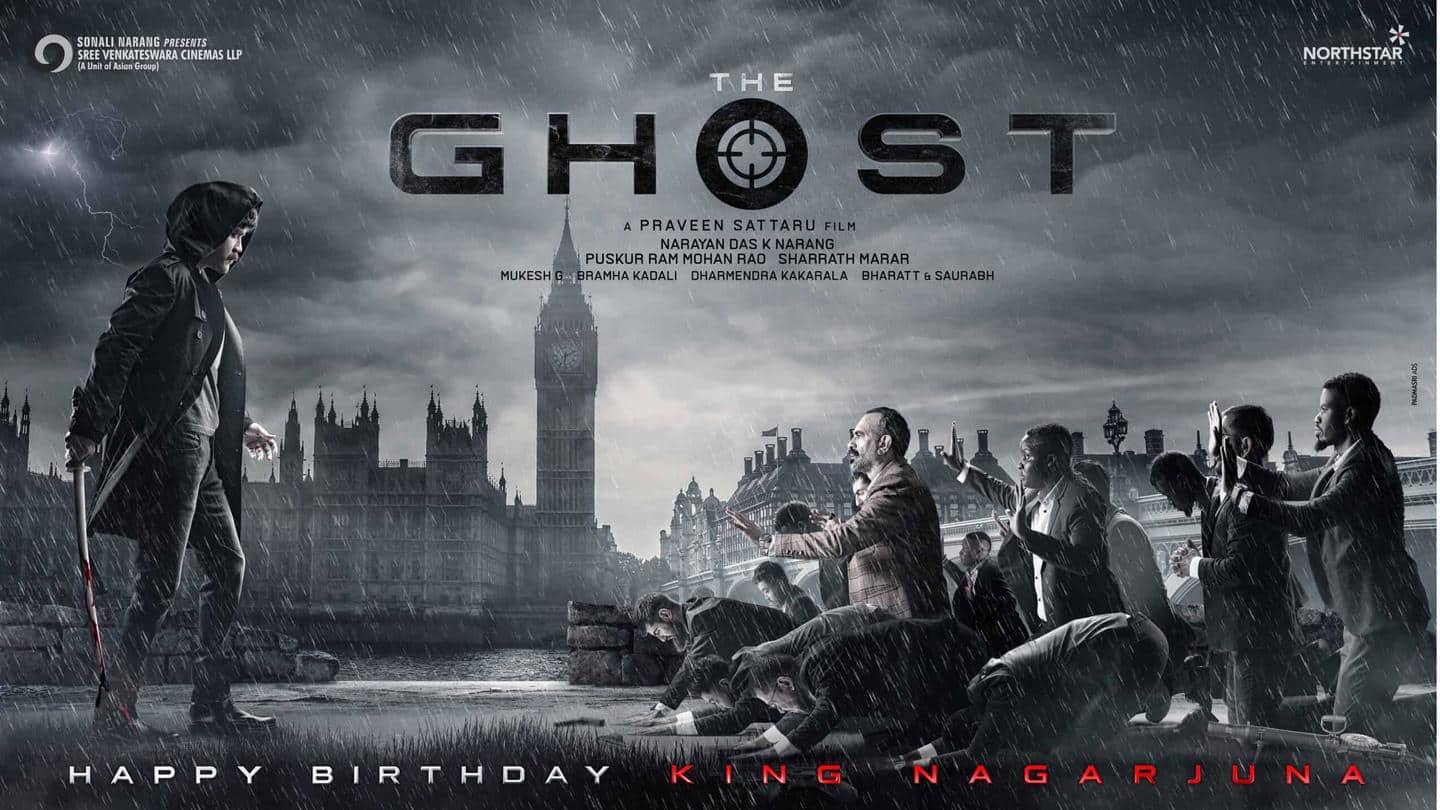 On Nagarjuna's birthday, makers release motion poster of 'The Ghost'