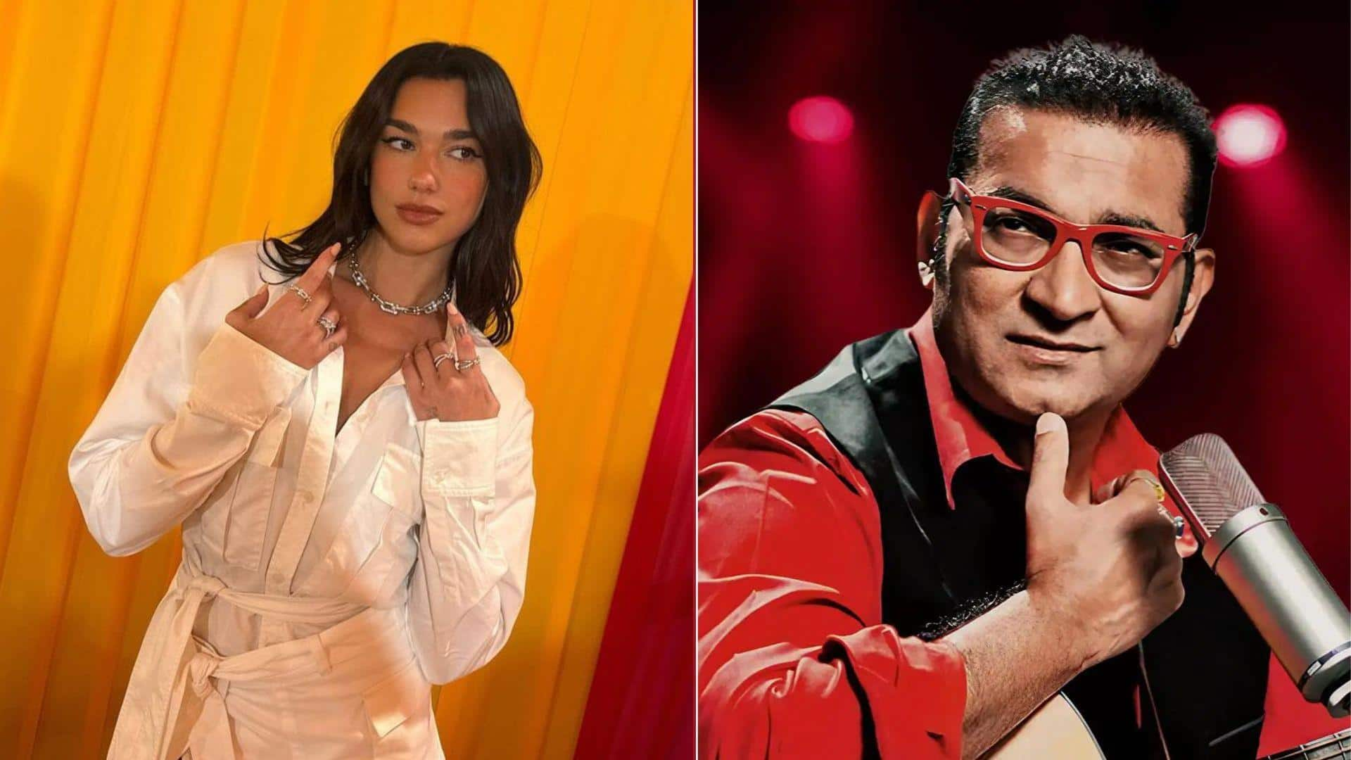 Why Abhijeet Bhattacharya's son upset over Dua Lipa's Mumbai performance