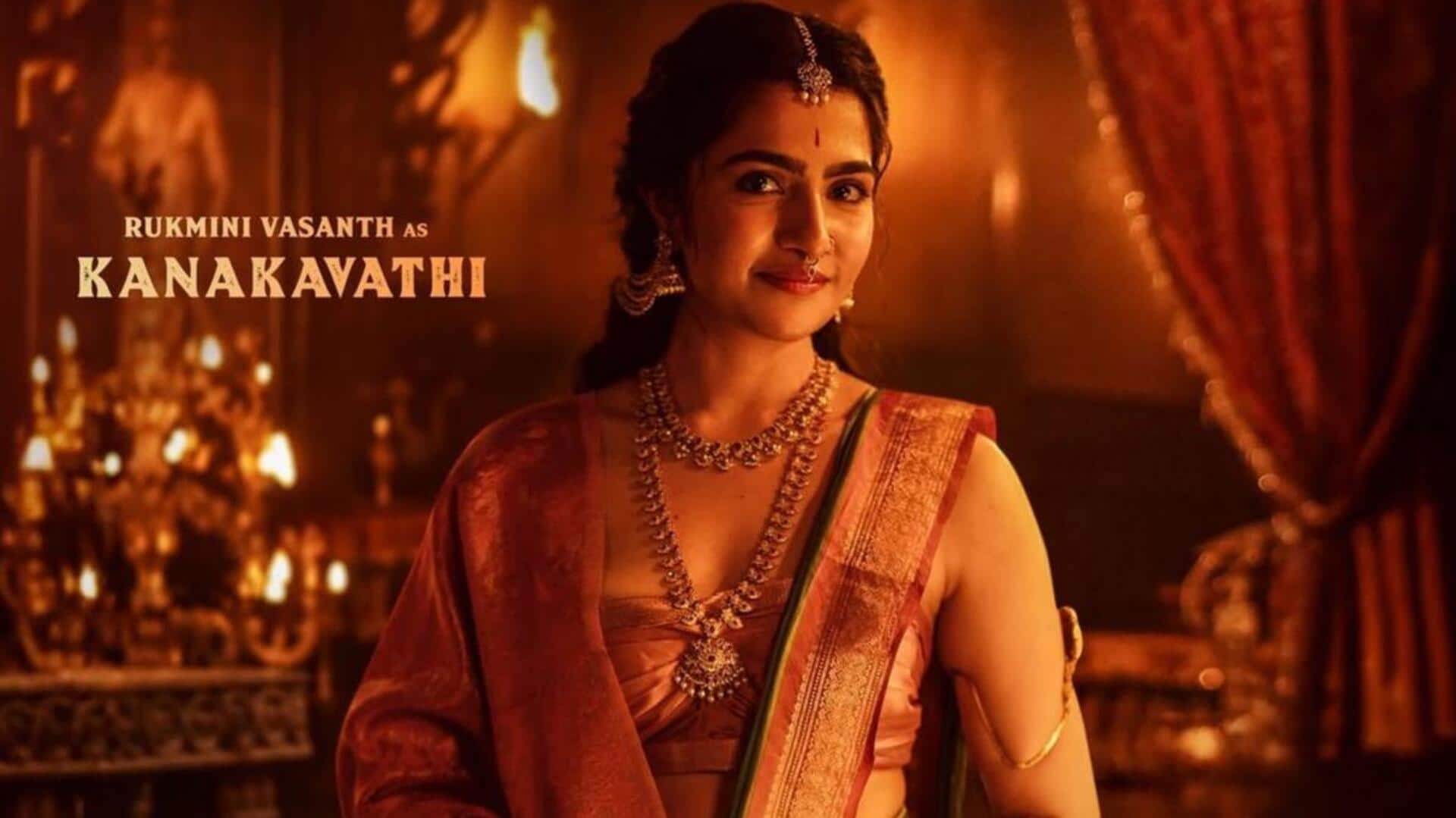 Rukmini Vasanth is mesmerizing as Kanakavathi in 'Kantara' prequel; see