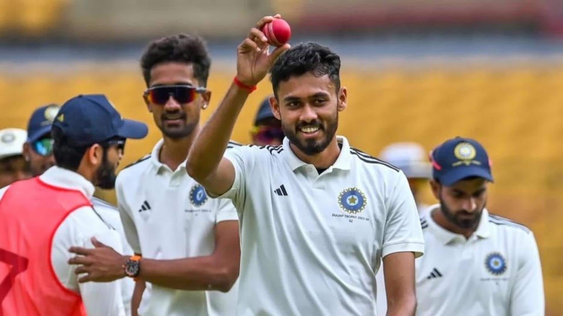 Deodhar Trophy 2023: Vidwath Kaverappa rattles NZone with career-best 5/17