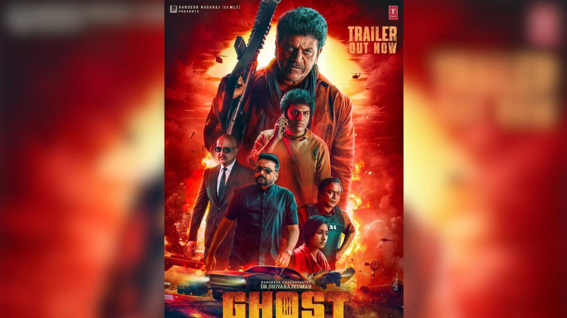'Ghost' trailer: Actor Shiva Rajkumar channels inner gangster in heist-thriller