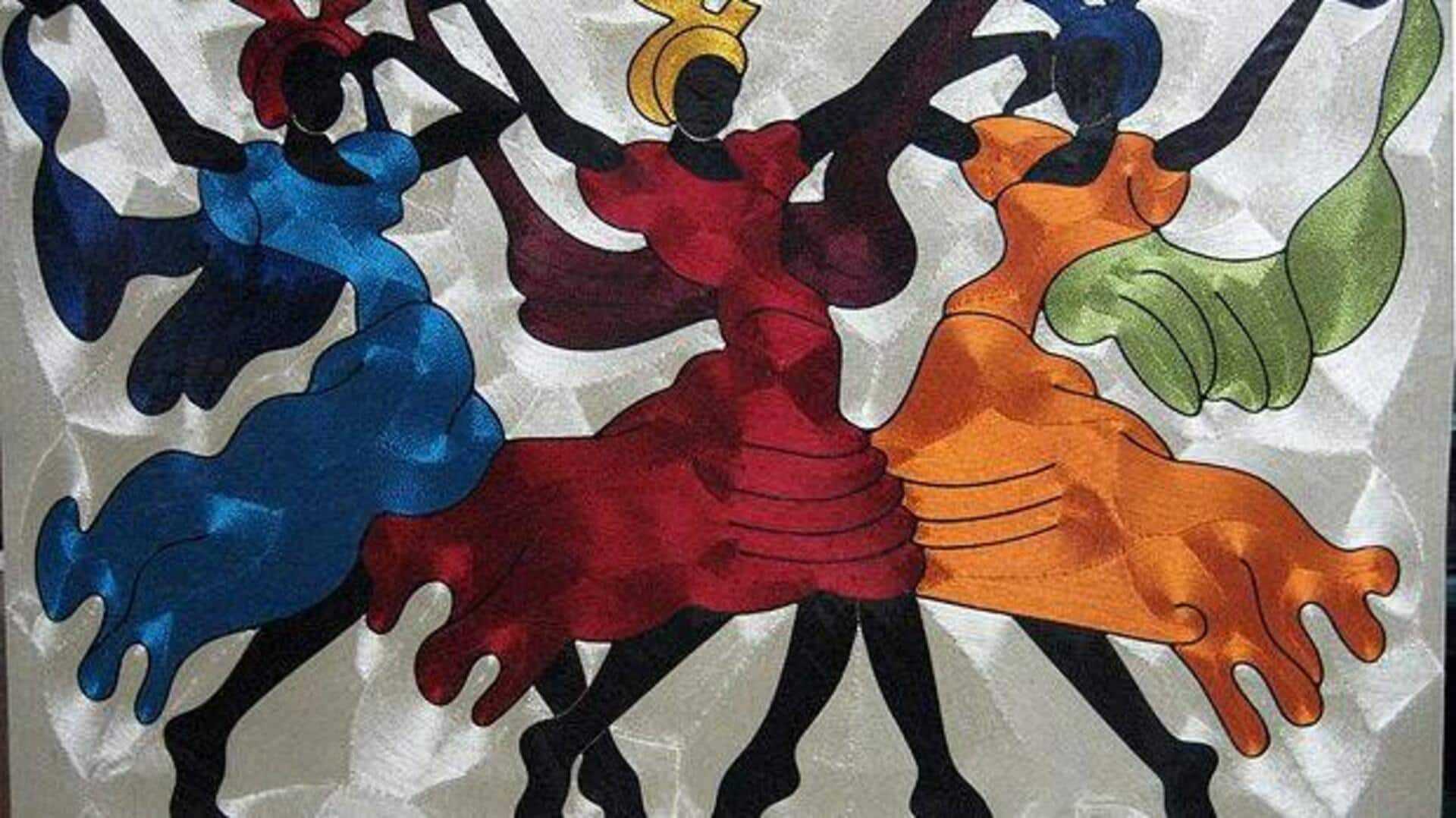 Exploring African silk painting craftsmanship