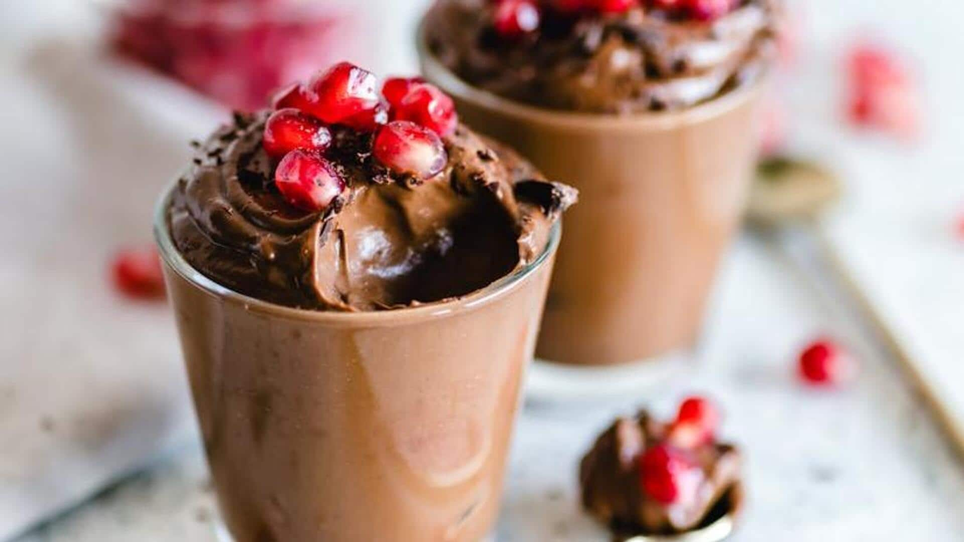 Make delicious vegan chocolate mousse like a pro