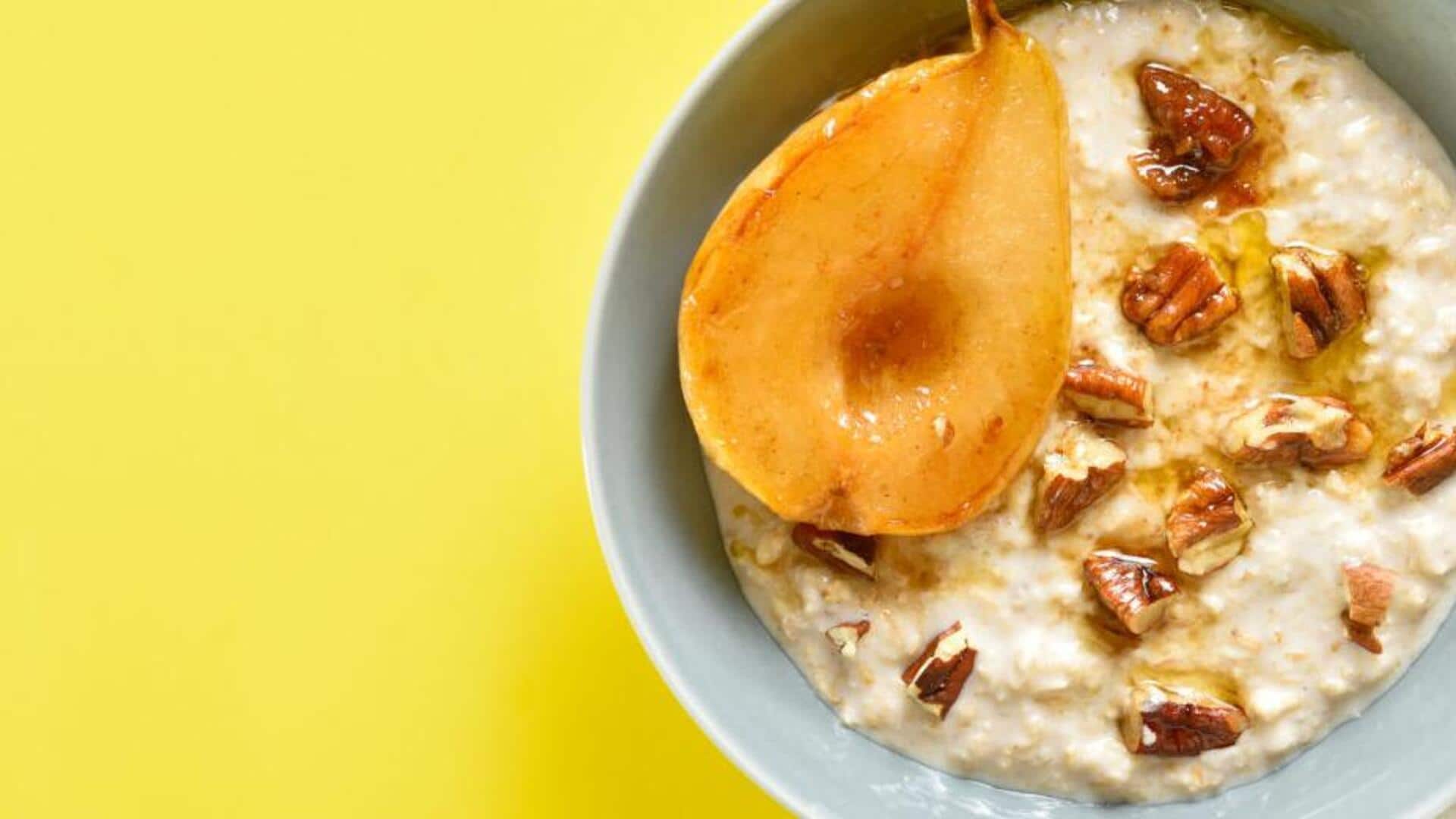 Start your day with cinnamon apricot porridge 