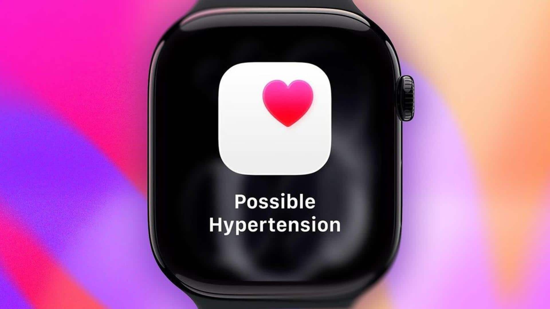 Your Apple Watch will offer hypertension alerts from next week