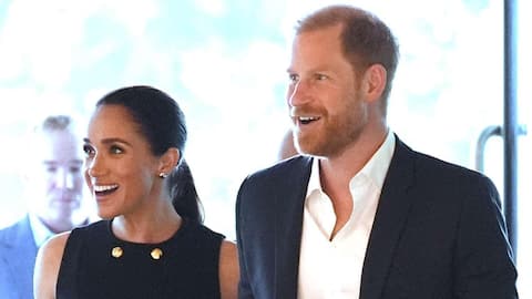Meghan Markle, Prince Harry meet veteran families in Australia