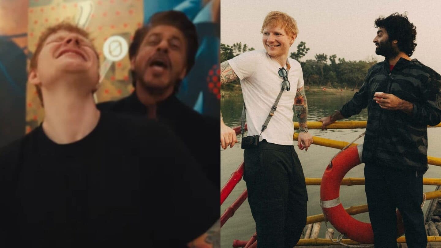 Ed Sheeran's 'Sapphire' teaser stars SRK & Arijit Singh Ed Sheeran's 'Sapphire' teaser stars SRK & Arijit Singh