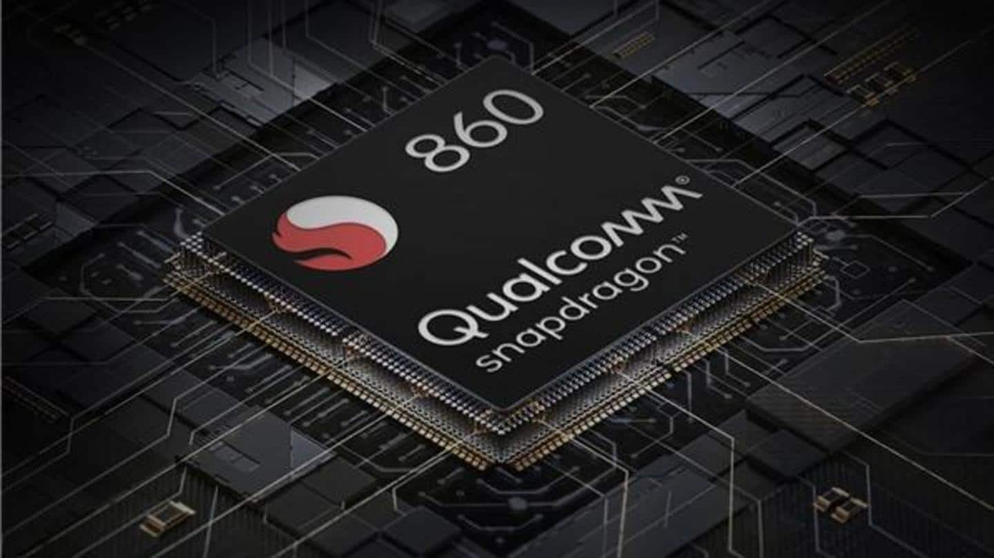 It draws power from a Snapdragon 860 processor It draws power from a Snapdragon 860 processor