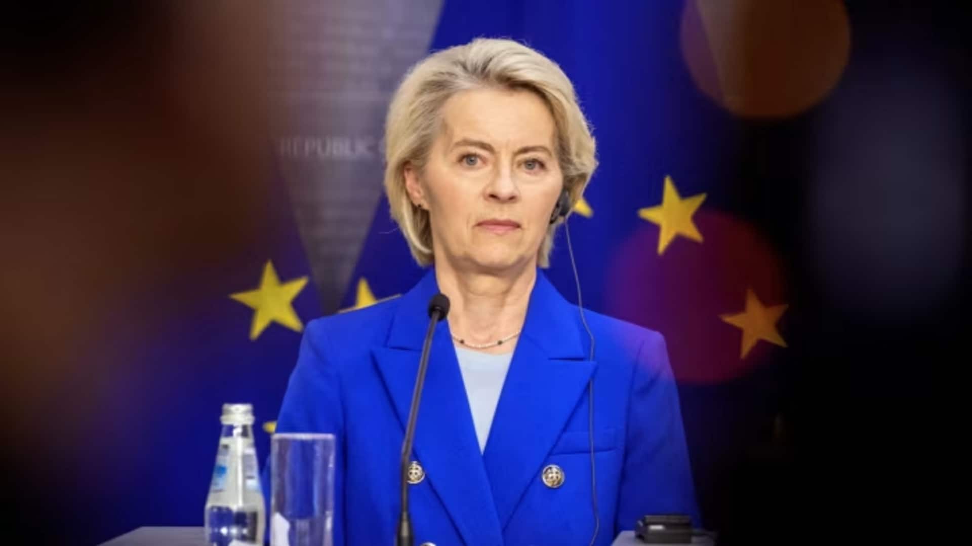EU chief's plane hit by suspected Russian GPS jamming EU chief's plane hit by suspected Russian GPS jamming
