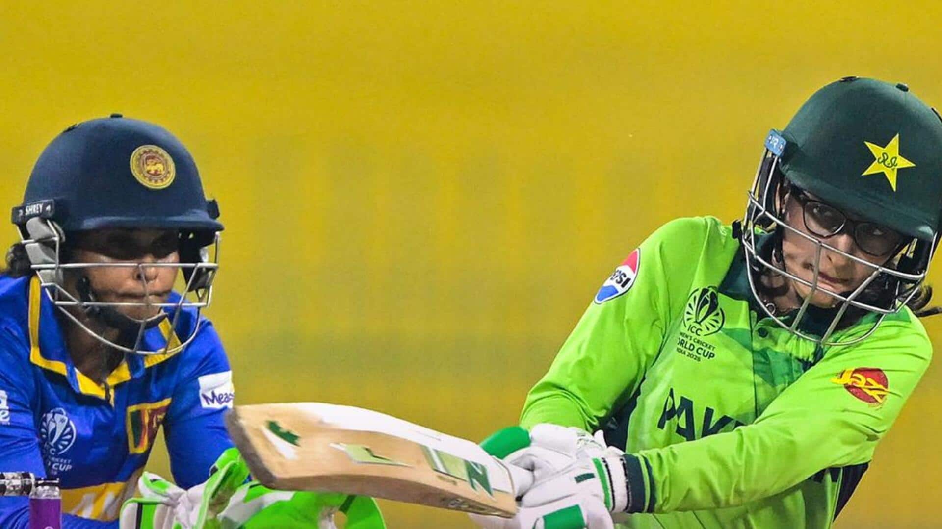 Women's World Cup: Sri Lanka-Pakistan game gets washed out Women's World Cup: Sri Lanka-Pakistan game gets washed out