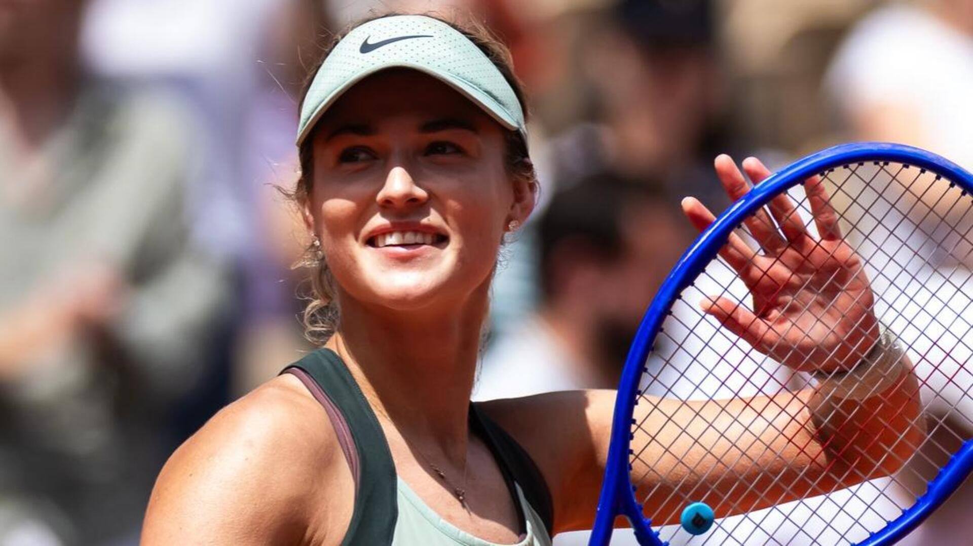 Anna Kalinskaya reaches her maiden French Open quarter-final: Stats