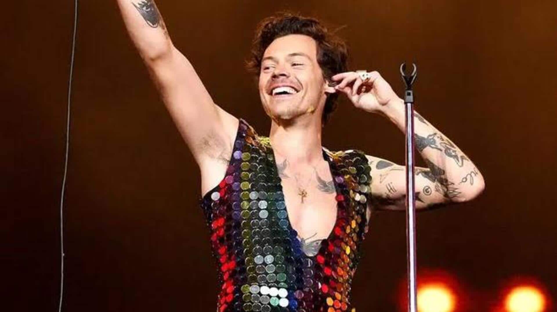 Why did Harry Styles cancel his Brazil concert?