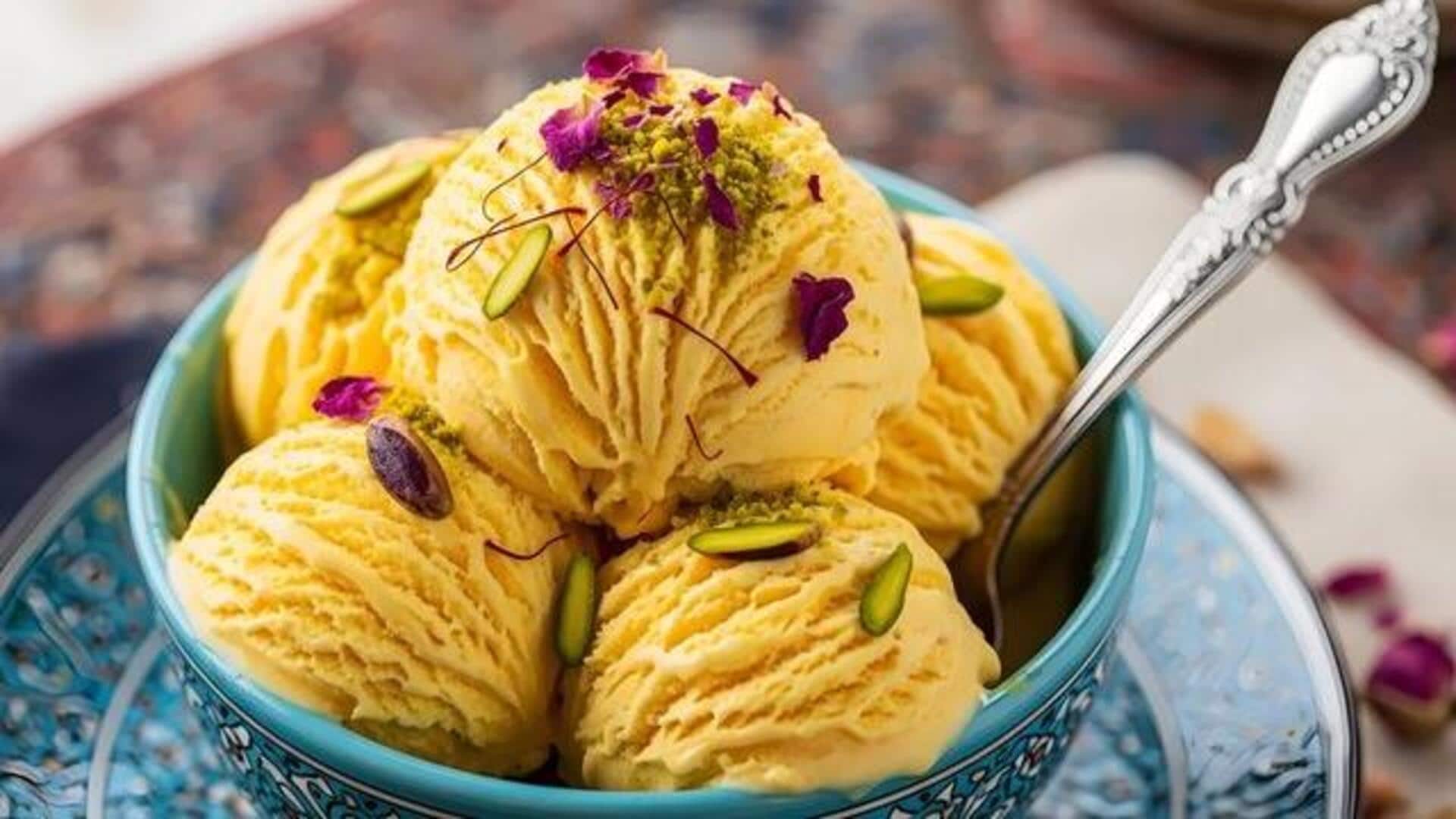 Saffron + pistachio: Your shortcut to gourmet desserts 