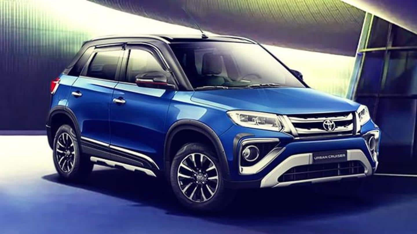 Toyota Urban Cruiser: Price begins at Rs. 8.62 lakh Toyota Urban Cruiser: Price begins at Rs. 8.62 lakh