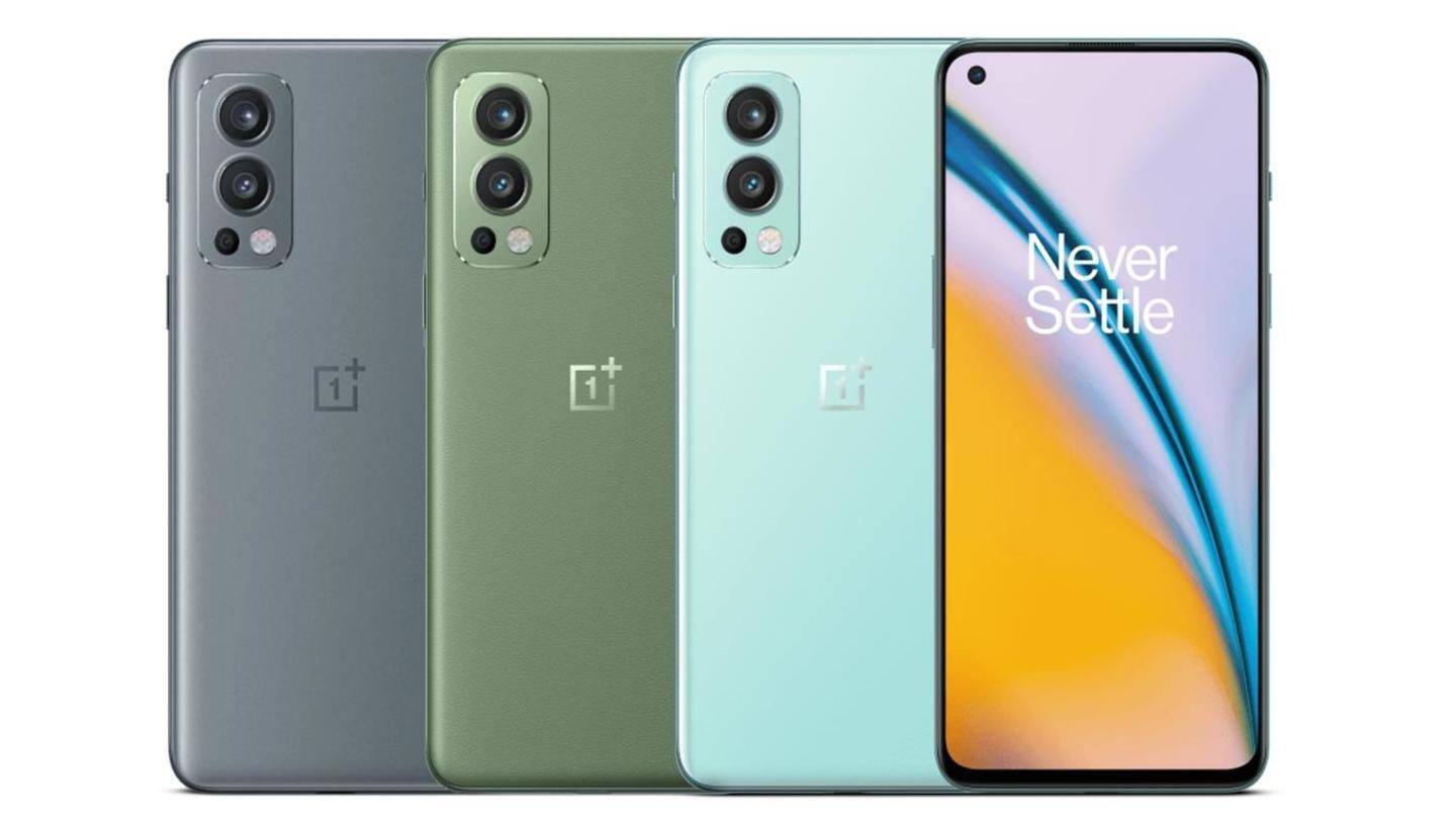 The device has a 90Hz Fluid AMOLED screen The device has a 90Hz Fluid AMOLED screen