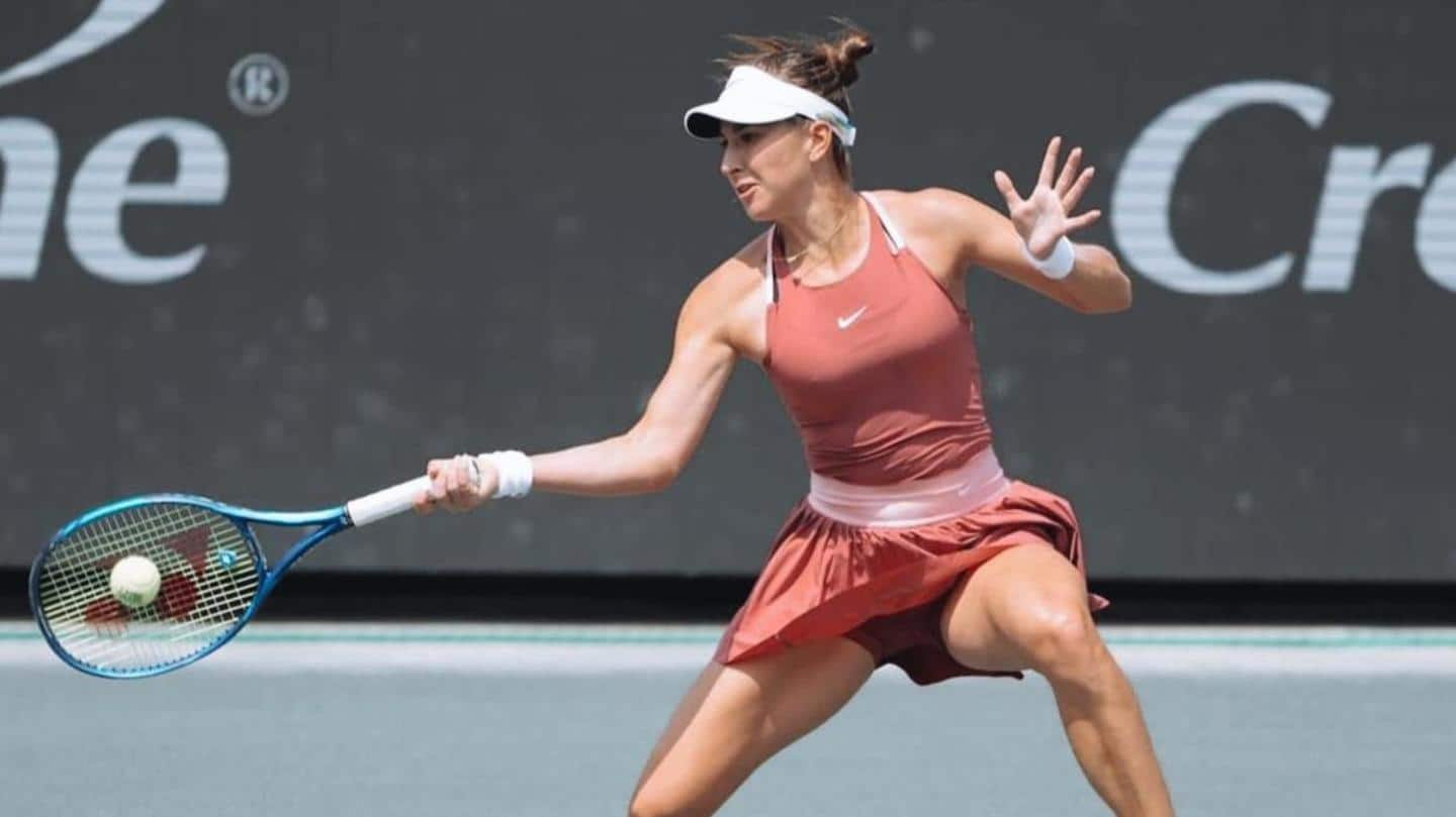 2022 Charleston Open: Bencic beats Badosa to book semi-final spot