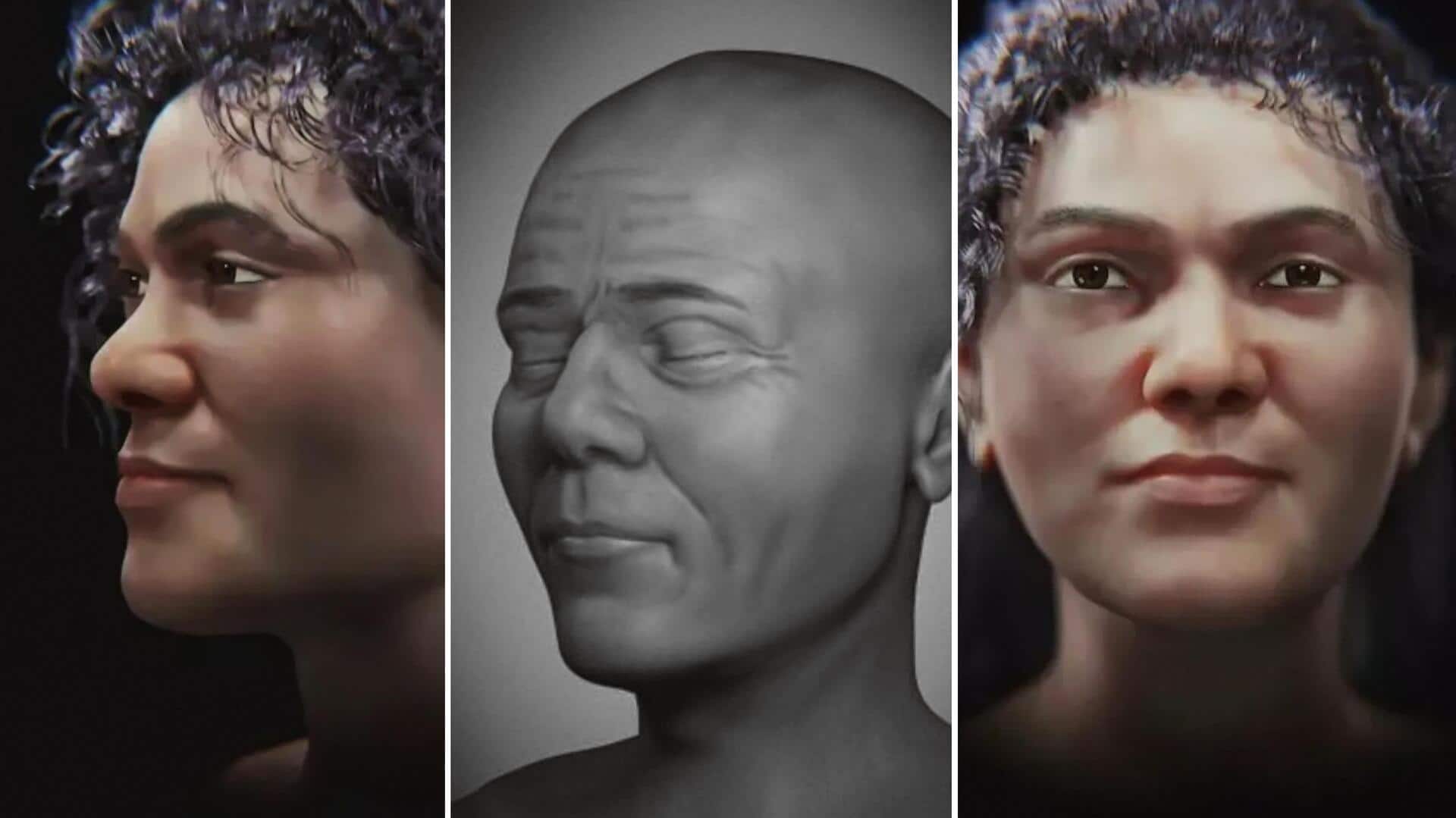 Face of oldest-modern woman who lived 45,000 years ago reconstructed