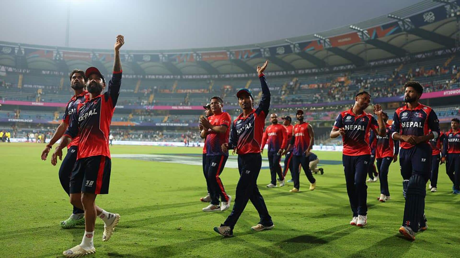 Harry Brook lauds Nepal's batters after T20 WC thriller