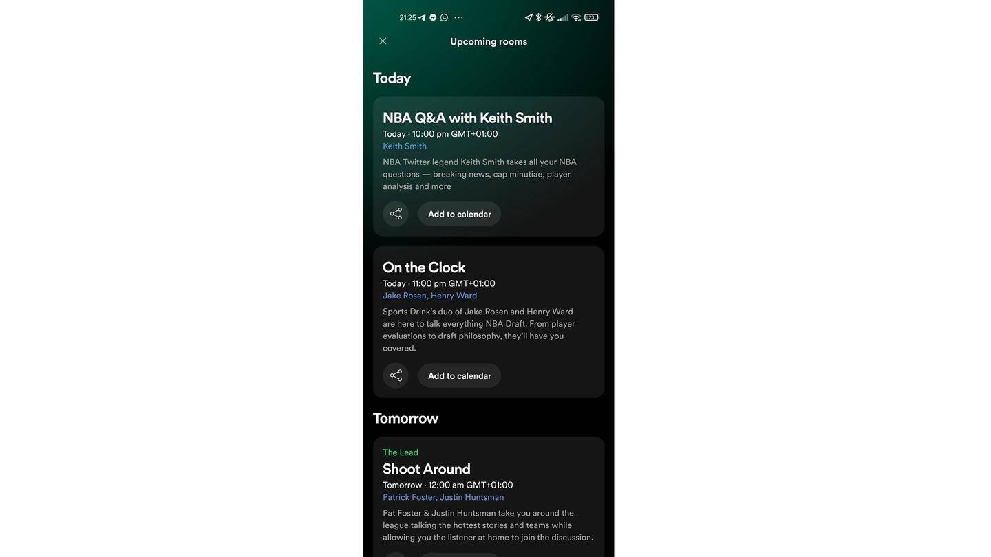 Spotify account not mandatory to sign in to Greenroom Spotify account not mandatory to sign in to Greenroom