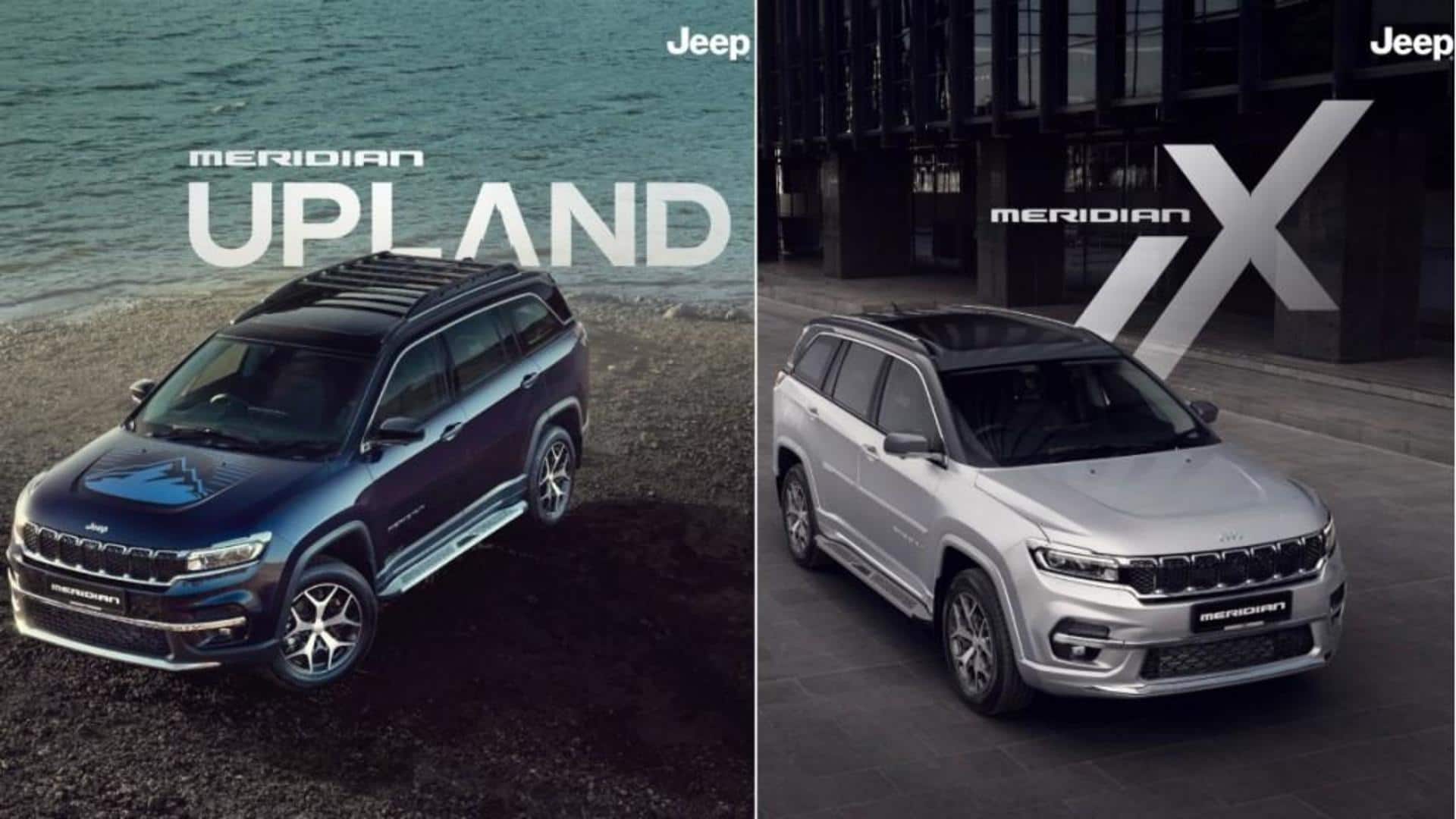 Jeep Meridian gets X and Upland variants: Check features