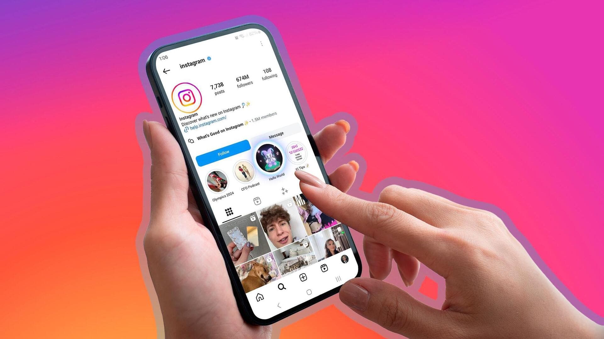 How to create Story Highlights on Instagram