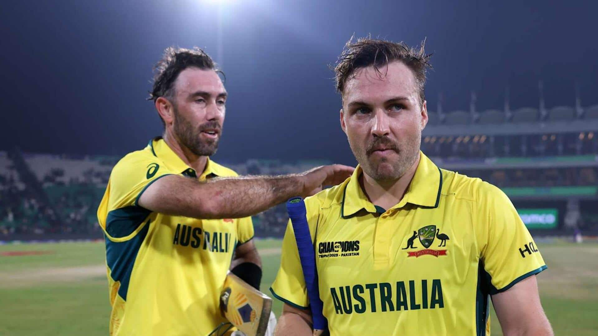 Champions Trophy 2025: Australia face Afghanistan in do-or-die clash