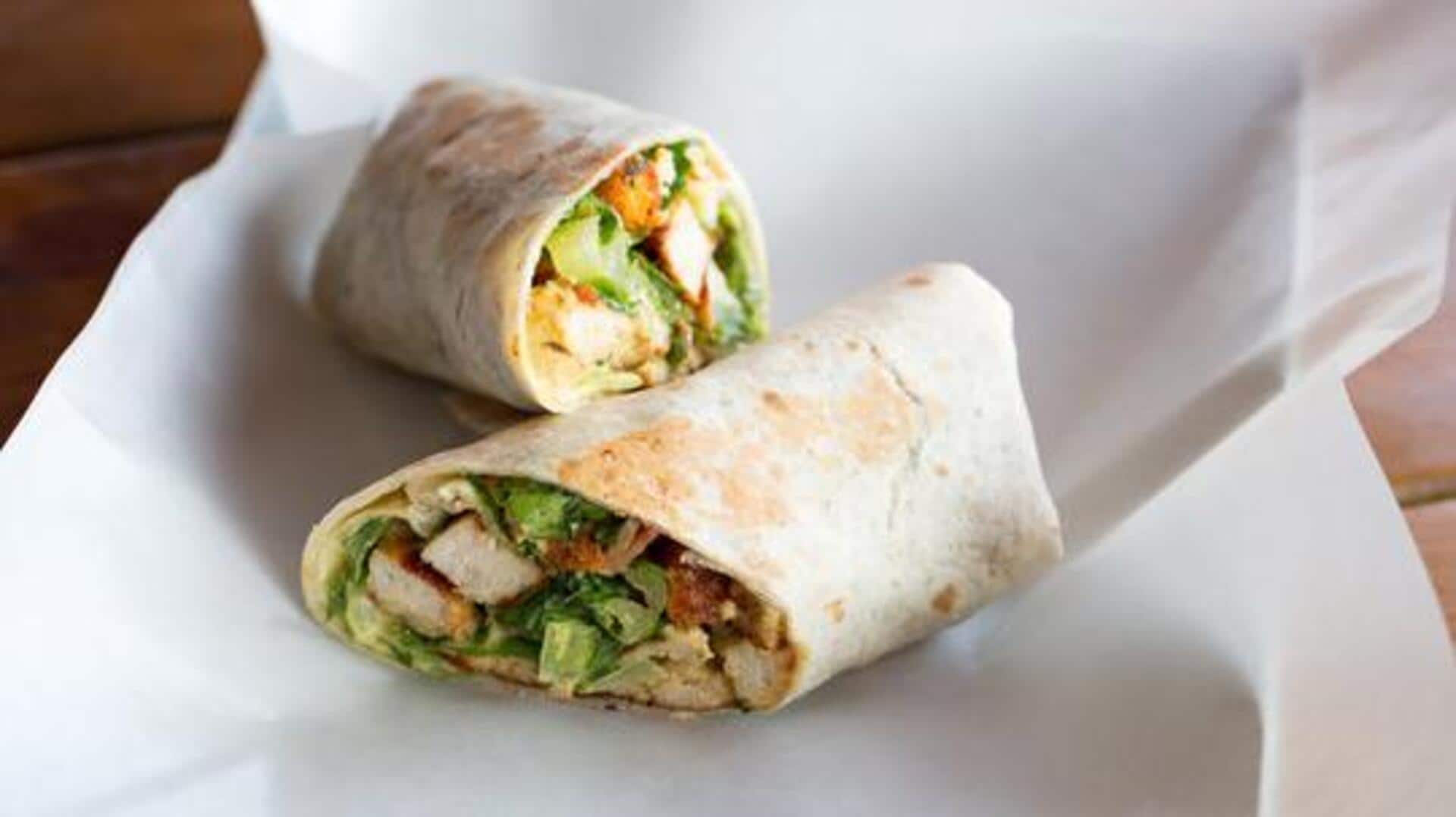 Skip breakfast stress with this 5-minute wrap