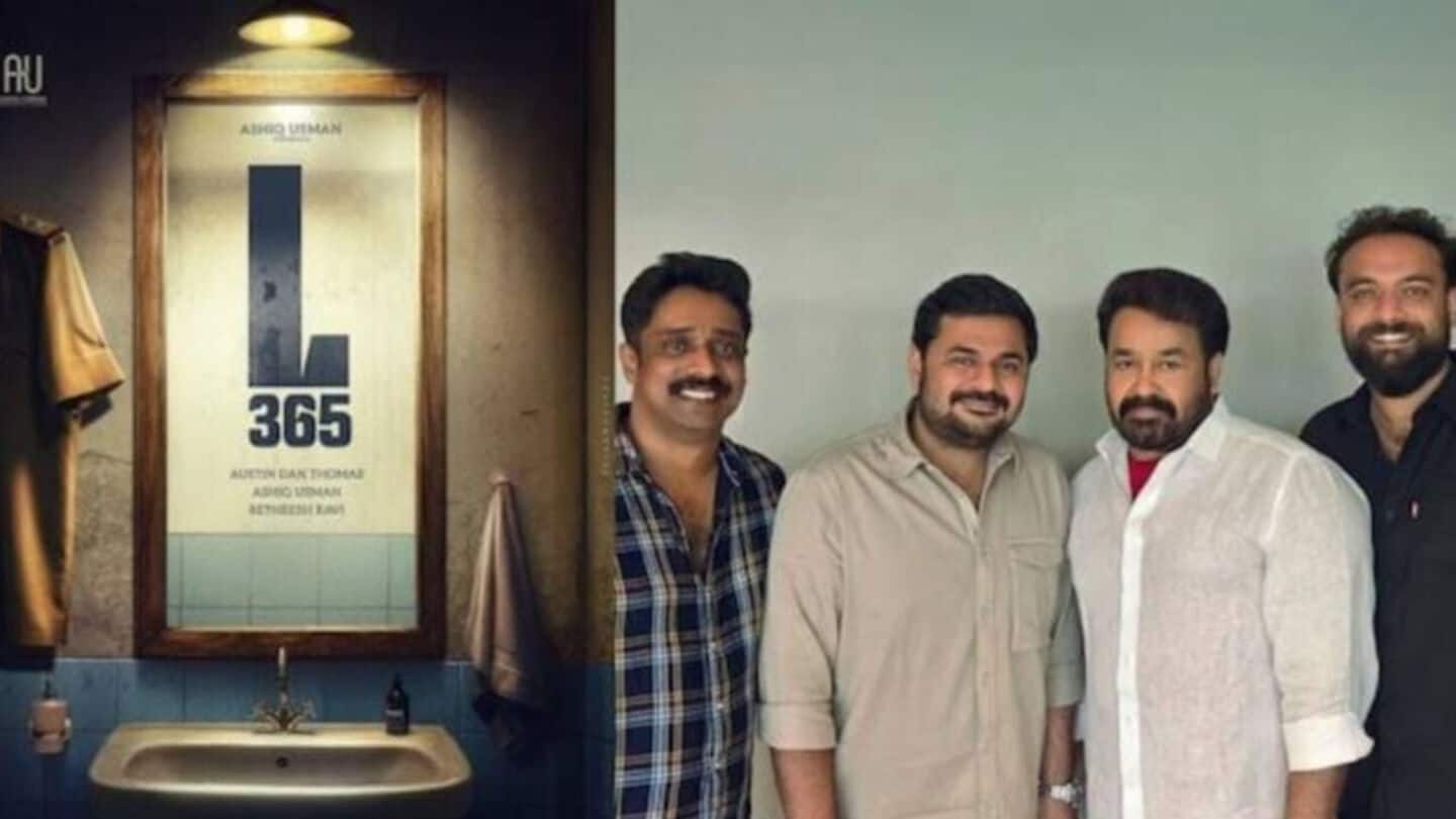 Mohanlal to play cop in 'L365'; shoot begins in December