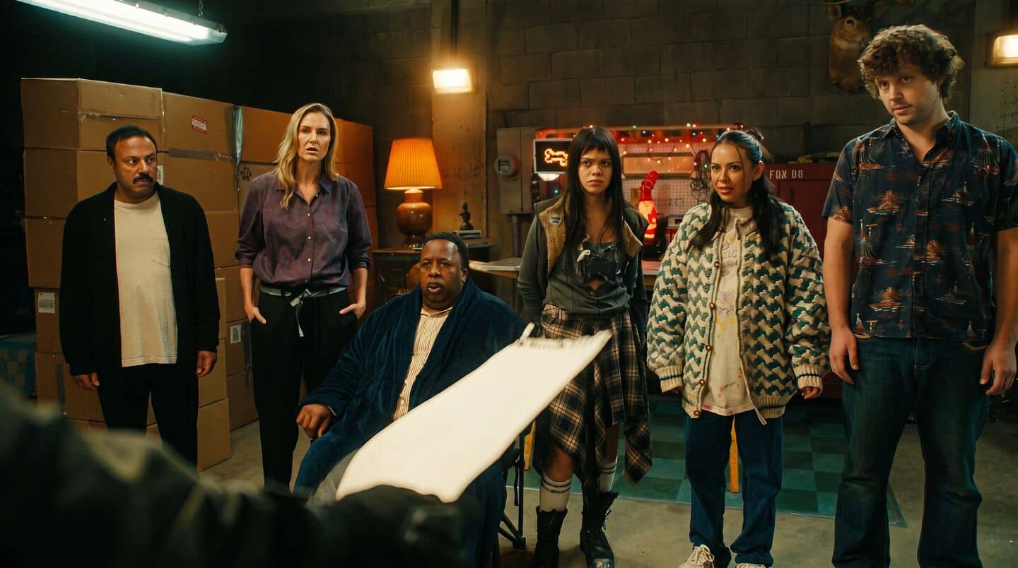 Janel Parrish, Leslie David Baker's 'Stockholm Squad' wraps production