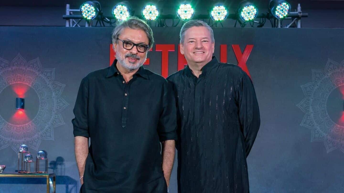 Netflix co-CEO thought Bhansali's 'Heeramandi' pitch was a dare Netflix co-CEO thought Bhansali's 'Heeramandi' pitch was a dare