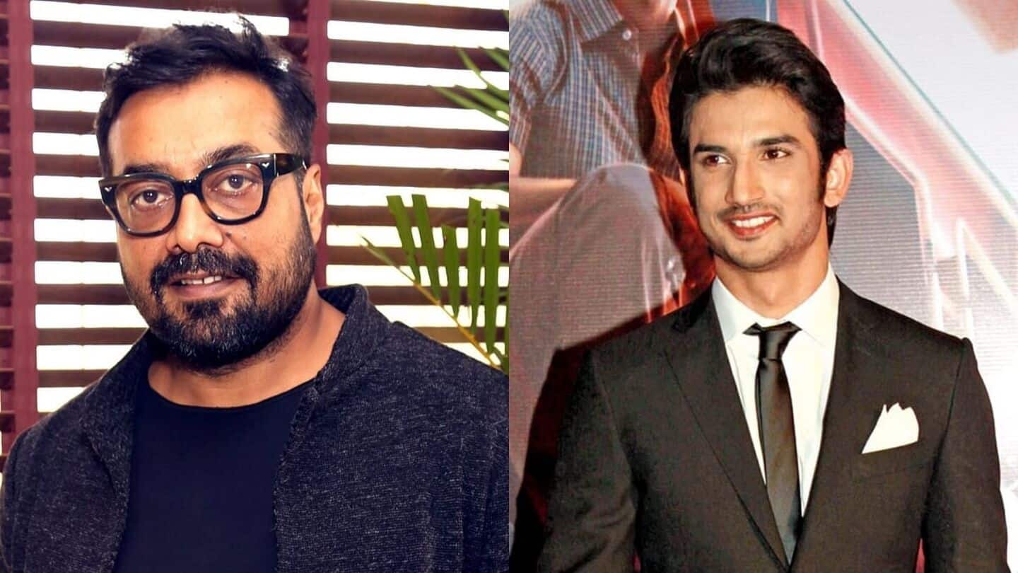 SSR stopped responding to Anurag Kashyap after landing Dharma movies SSR stopped responding to Anurag Kashyap after landing Dharma movies