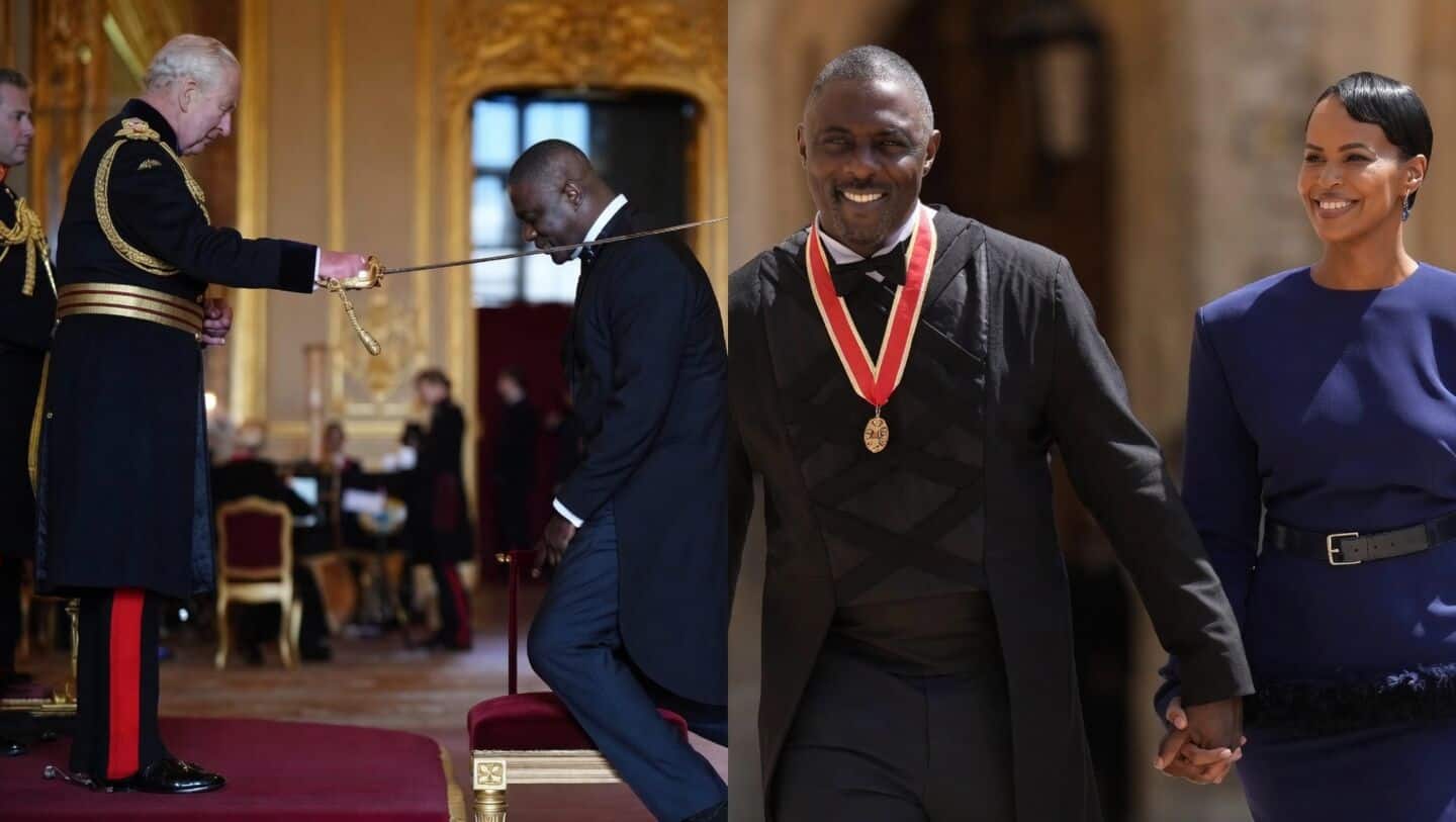 Idris Elba honoured with knighthood from King Charles