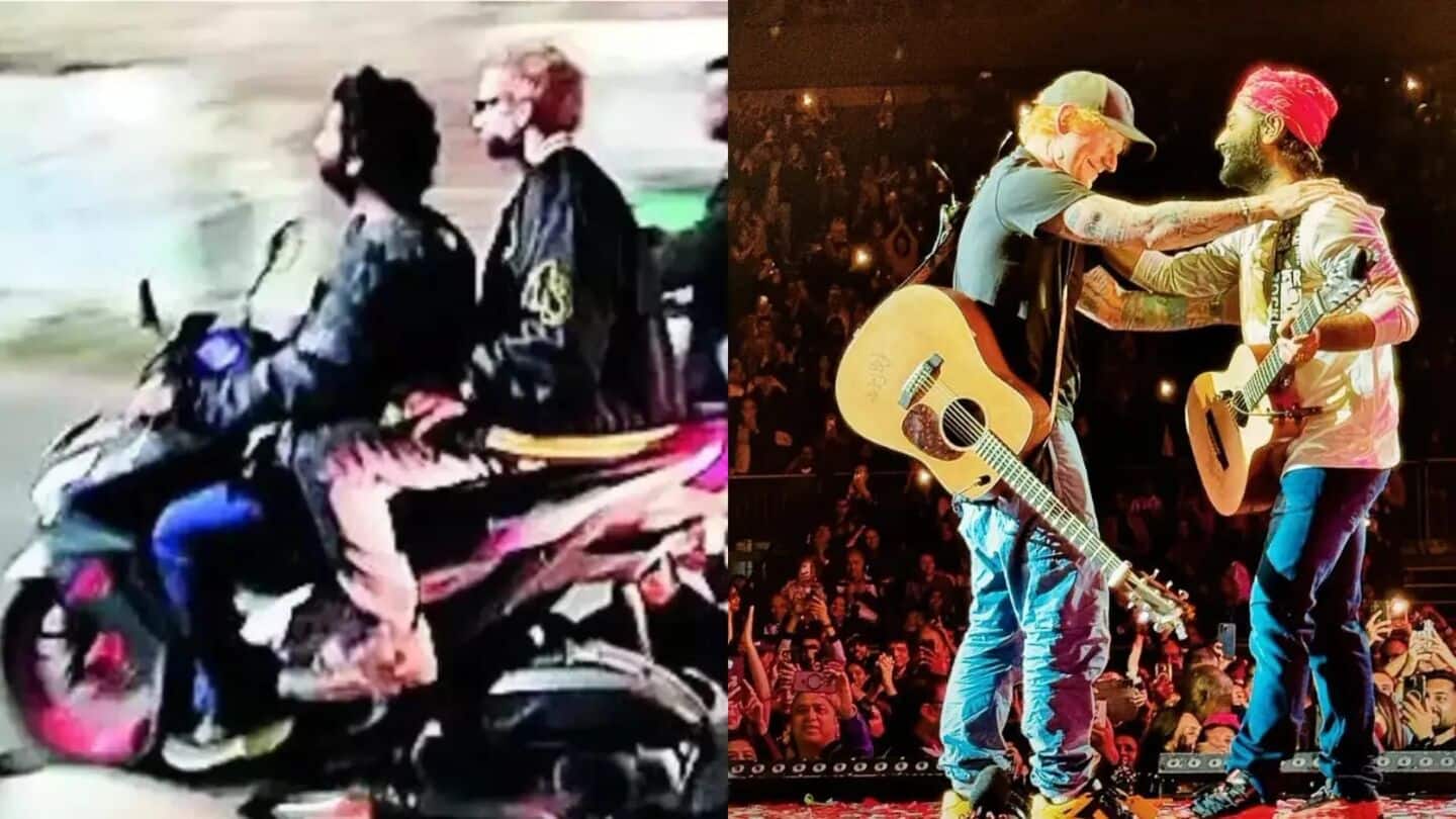 Ed Sheeran recalls visiting Arijit Singh's hometown amid 'Sapphire' collab