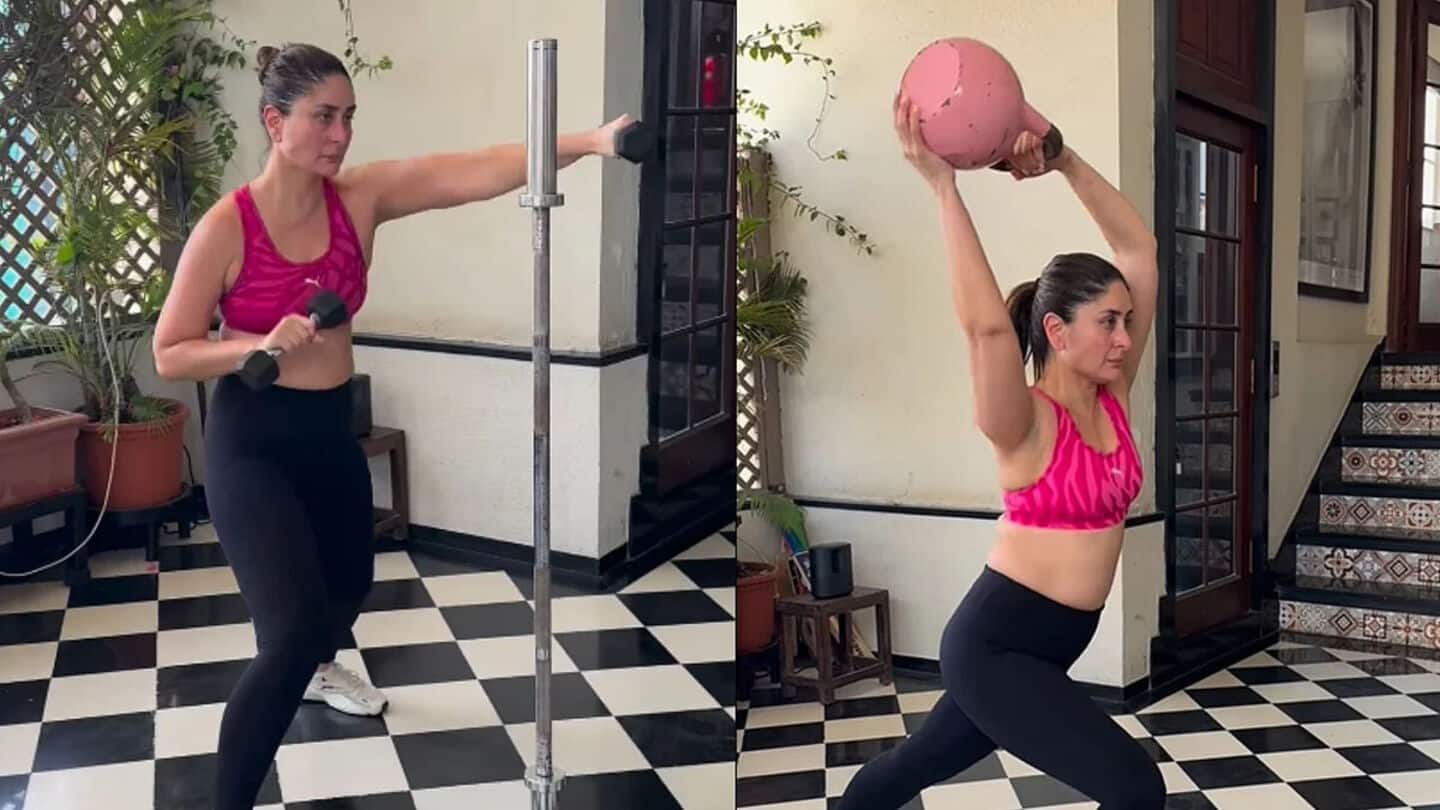 Kareena's workout video goes viral, netizens call it 'extremely injurious' Kareena's workout video goes viral, netizens call it 'extremely injurious'