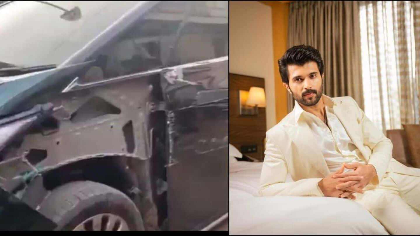 Vijay Deverakonda gets in minor road accident, escapes unhurt 