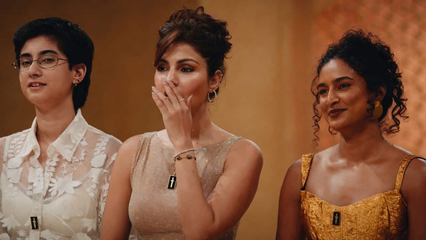 Rhea Chakraborty faces emotional eviction in 'The Traitors 2'